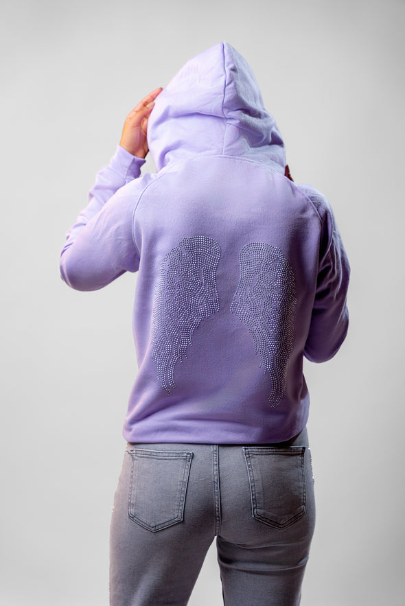 Hoddie Lila Veintidós | Toque de Color Suave